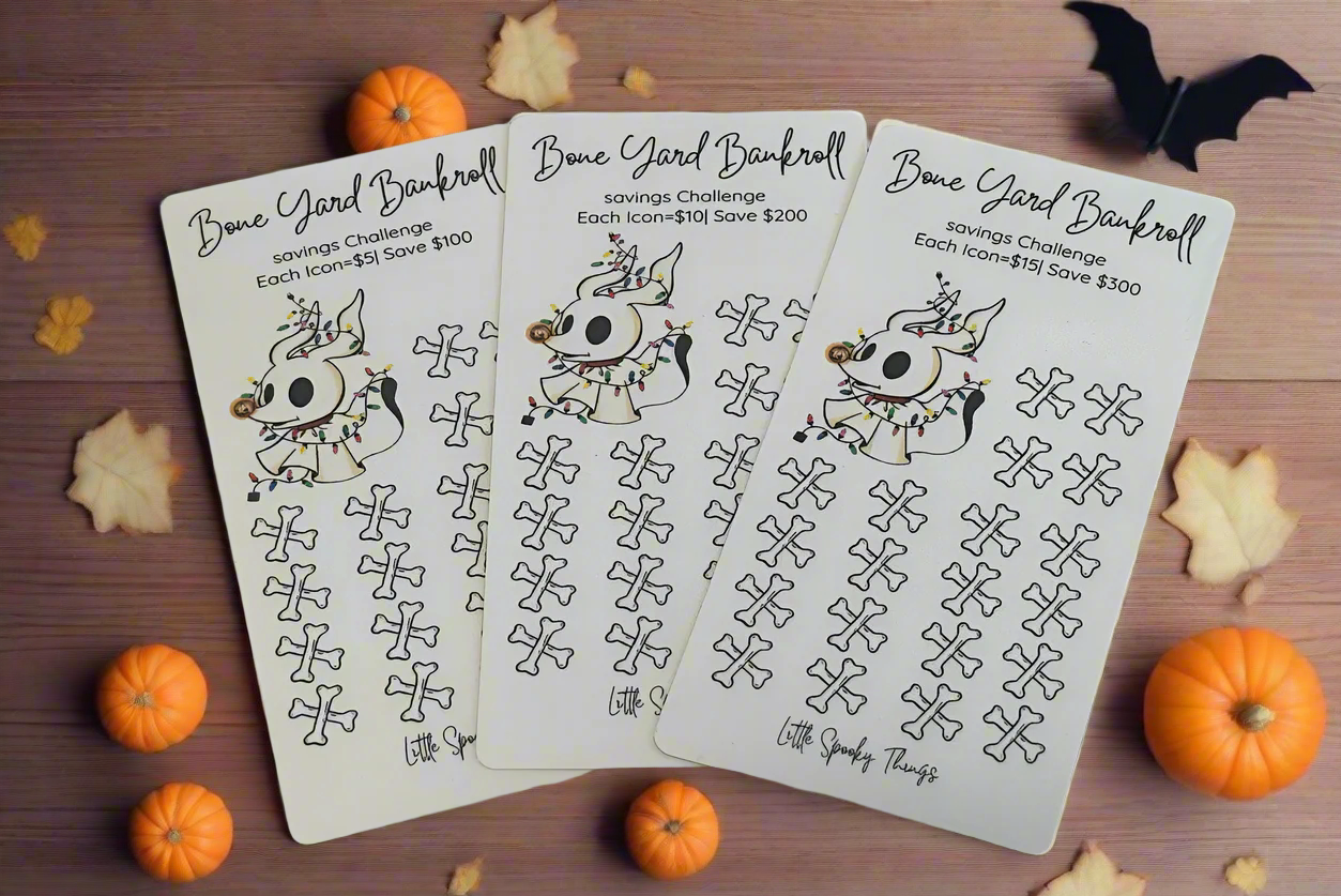$100 Bone Yard Bankroll savings challenge