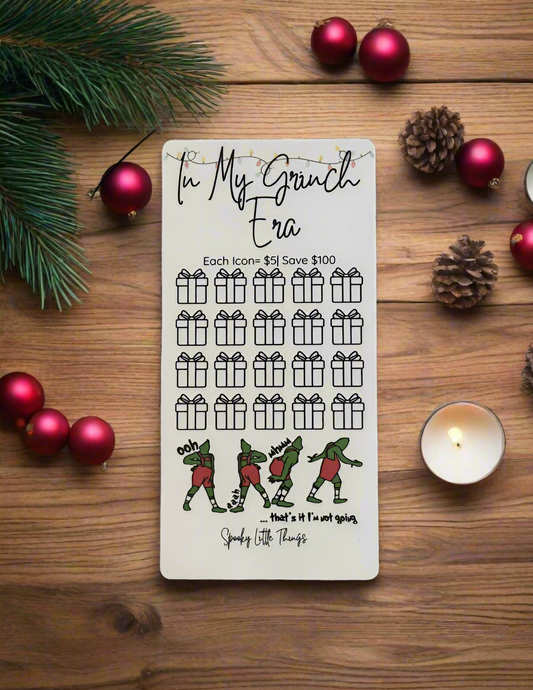 $100 In My Grinch Era saving Challenge