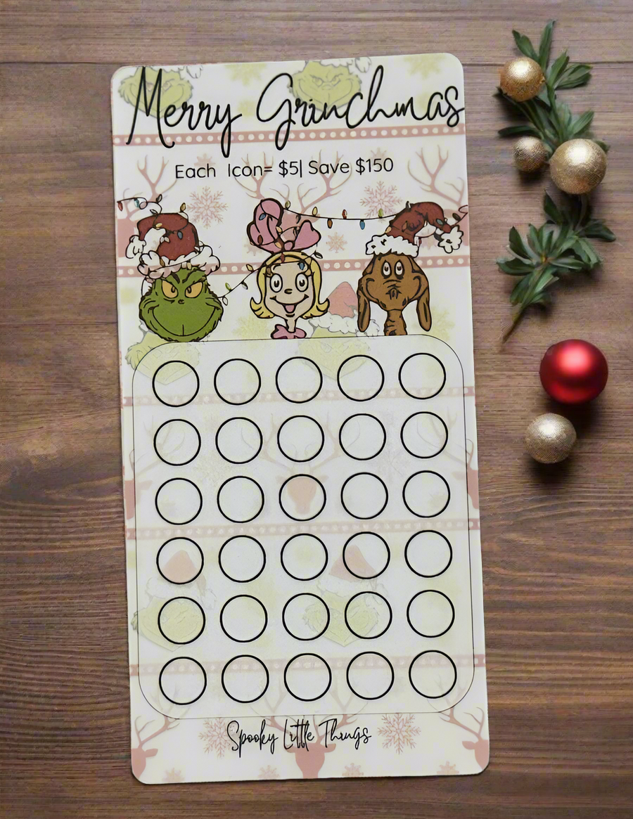 $150 Merry Grinchmas saving challenge