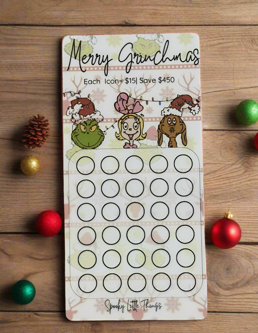 $450 Merry Grinchmas saving challenge