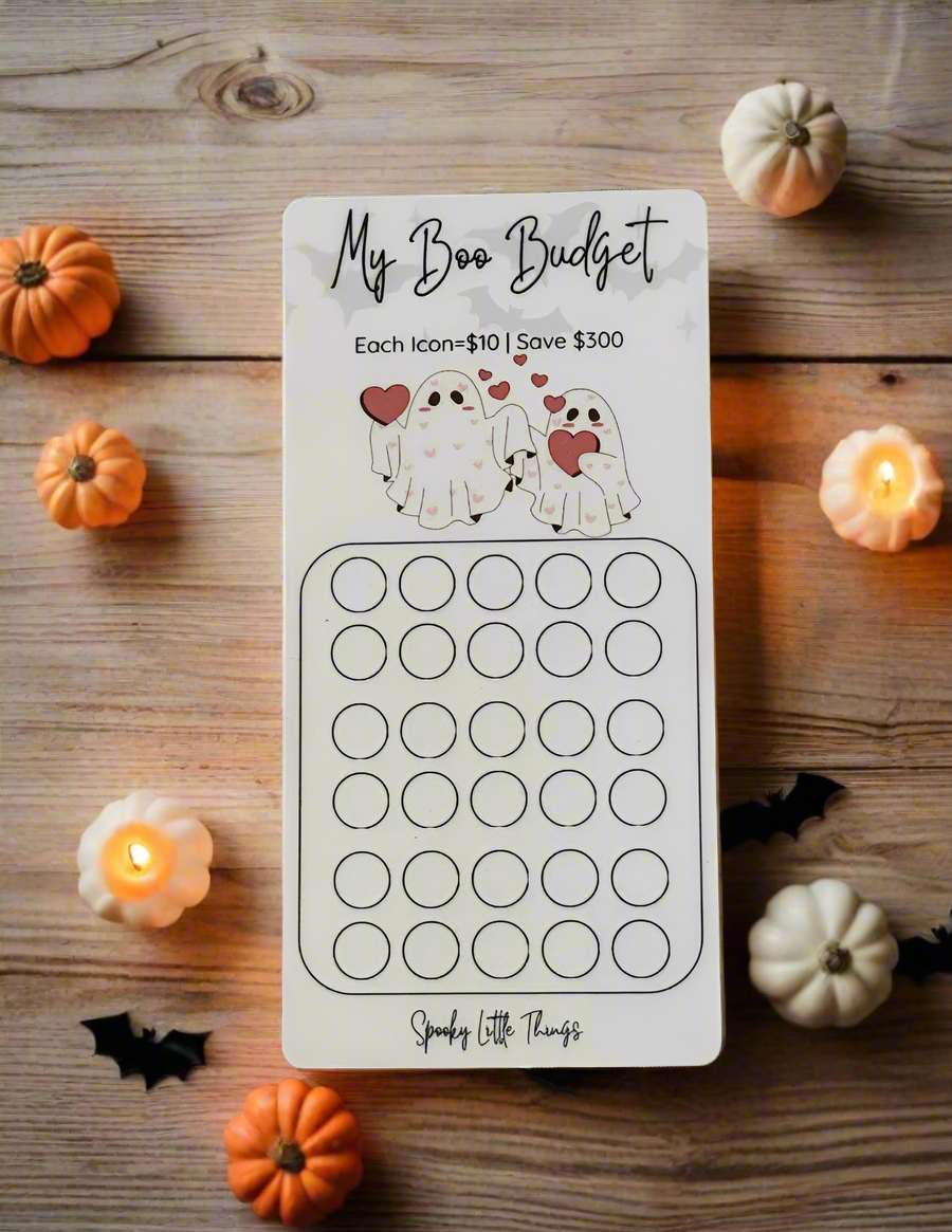 $300 My BOO Budget saving challenge