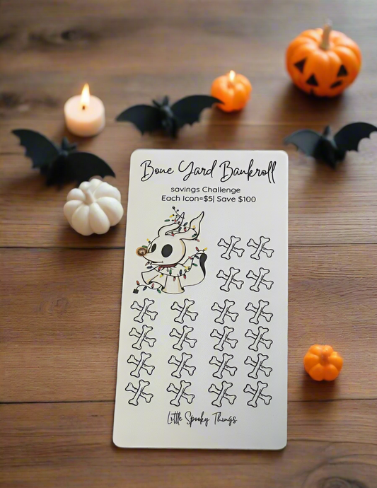 $100 Bone Yard Bankroll savings challenge