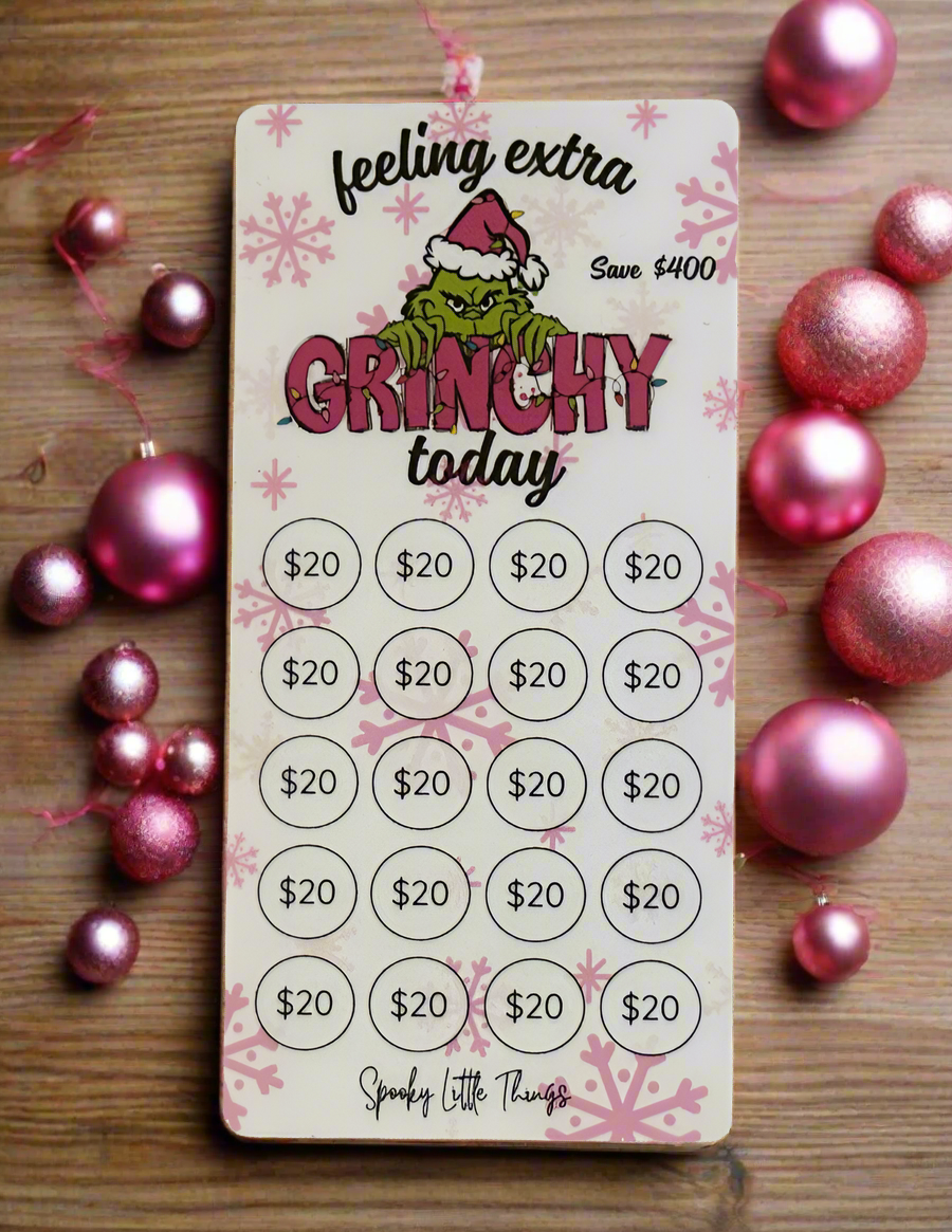 $400 Feeling Grinchy saving challenge